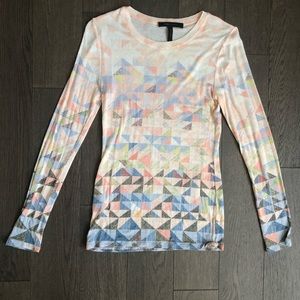 BCBG long sleeve tee